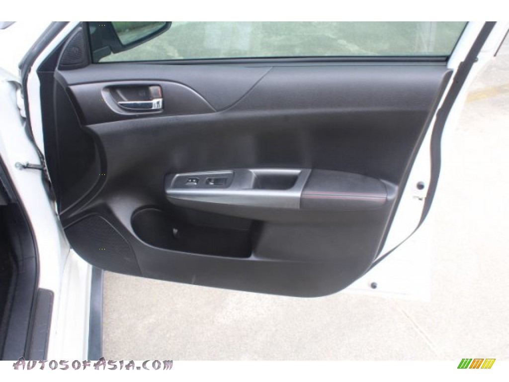 2013 Impreza WRX Limited 4 Door - Satin White Pearl / WRX Carbon Black photo #21