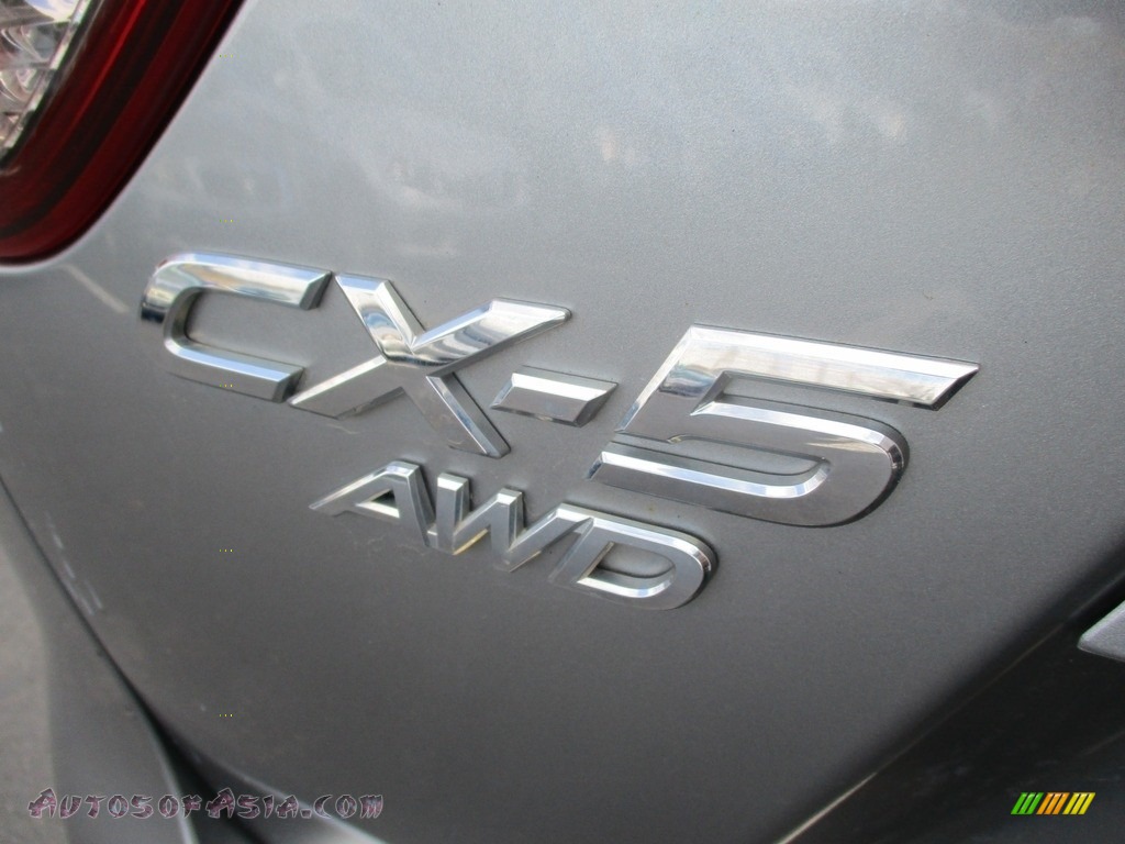 2014 CX-5 Grand Touring AWD - Liquid Silver Metallic / Black photo #6