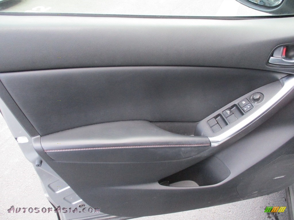 2014 CX-5 Grand Touring AWD - Liquid Silver Metallic / Black photo #10