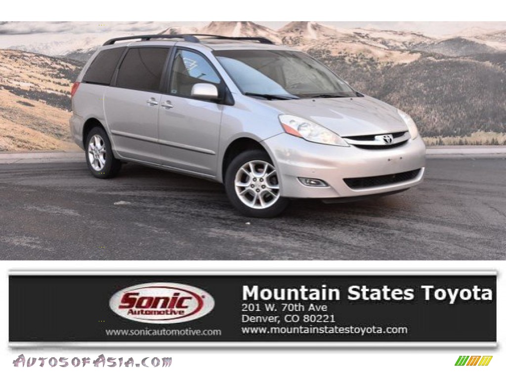 2006 Sienna Limited AWD - Silver Shadow Pearl / Stone Gray photo #1