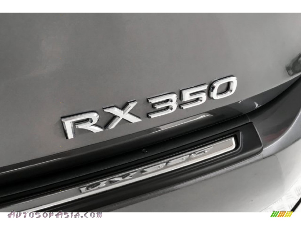 2017 RX 350 F Sport AWD - Nebula Gray Pearl / Black photo #7