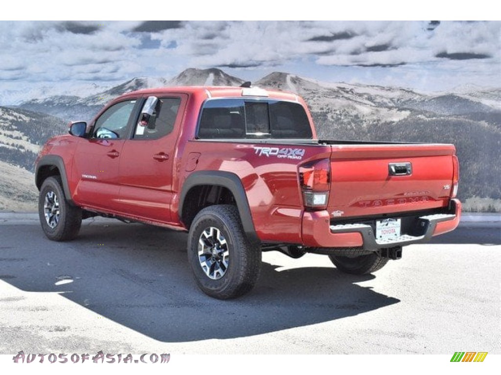 2019 Tacoma TRD Off-Road Double Cab 4x4 - Barcelona Red Metallic / TRD Graphite photo #3