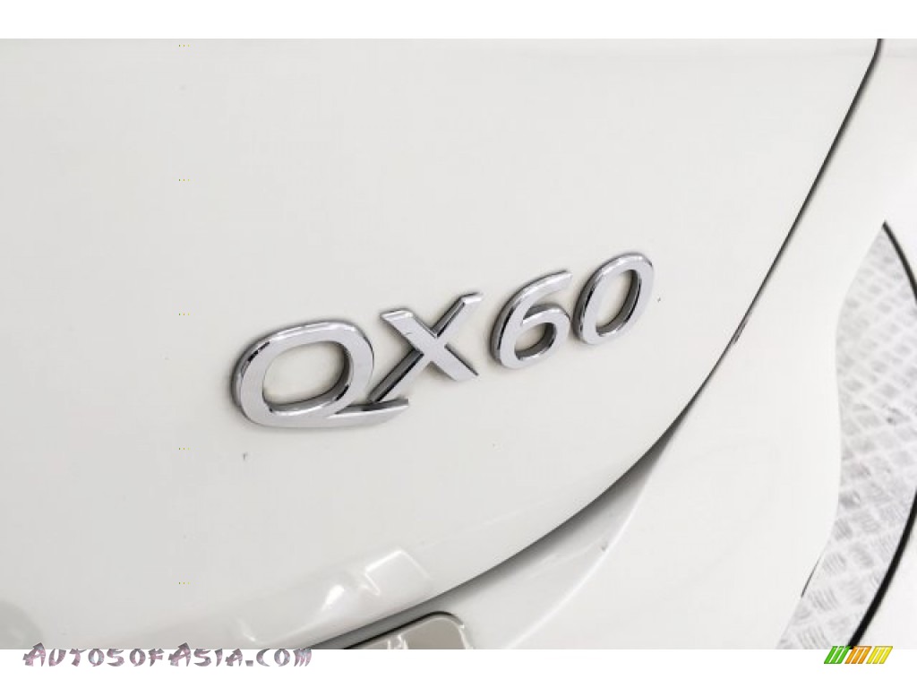 2015 QX60 3.5 AWD - Majestic White / Graphite photo #7