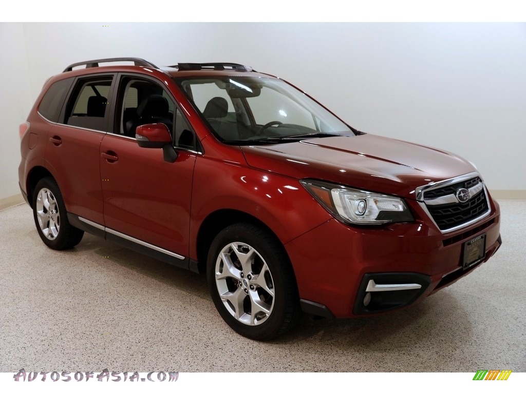 2017 Forester 2.5i Touring - Venetian Red Pearl / Black photo #1