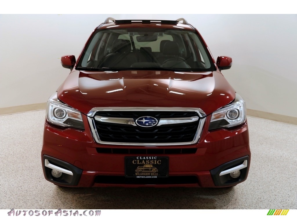 2017 Forester 2.5i Touring - Venetian Red Pearl / Black photo #2
