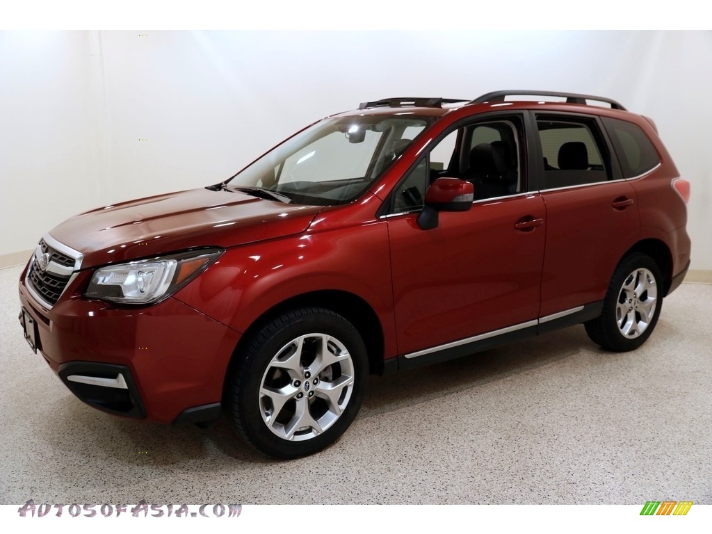 2017 Forester 2.5i Touring - Venetian Red Pearl / Black photo #3