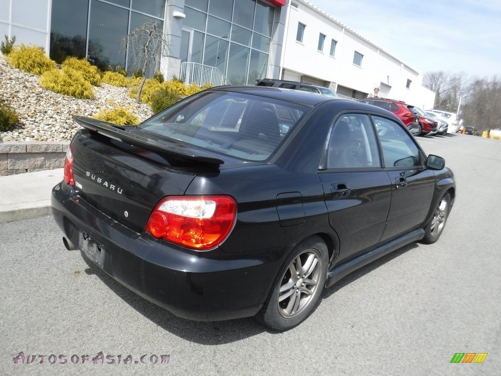 2005 Impreza WRX Sedan - Obsidian Black Pearl / Black photo #9