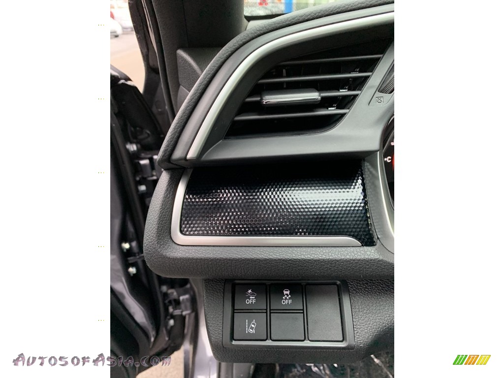 2019 Civic Sport Sedan - Modern Steel Metallic / Black photo #10