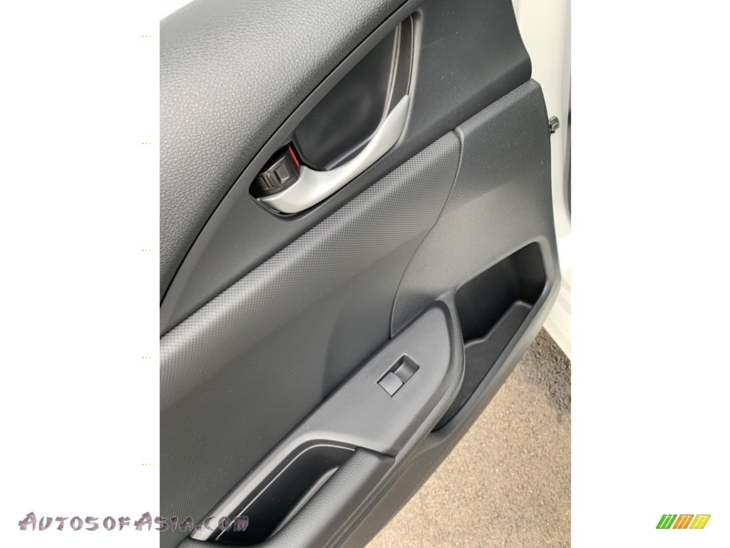 2019 Civic Sport Sedan - Platinum White Pearl / Black photo #17