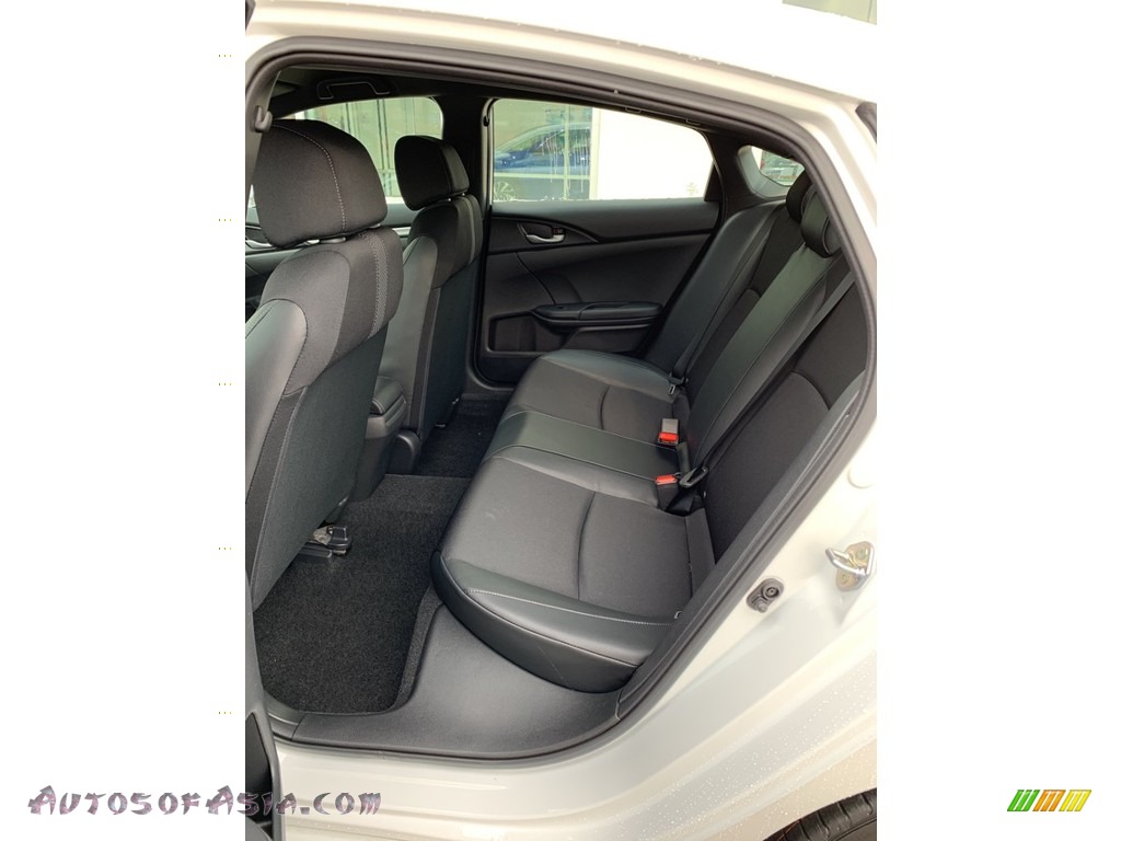 2019 Civic Sport Sedan - Platinum White Pearl / Black photo #19