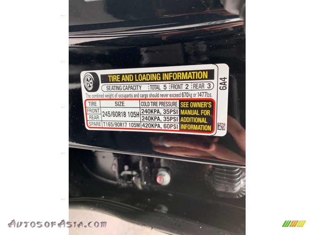 2019 Ridgeline Black Edition AWD - Crystal Black Pearl / Black photo #13