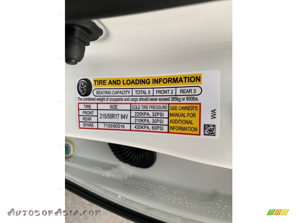 2019 HR-V LX AWD - Platinum White Pearl / Gray photo #13