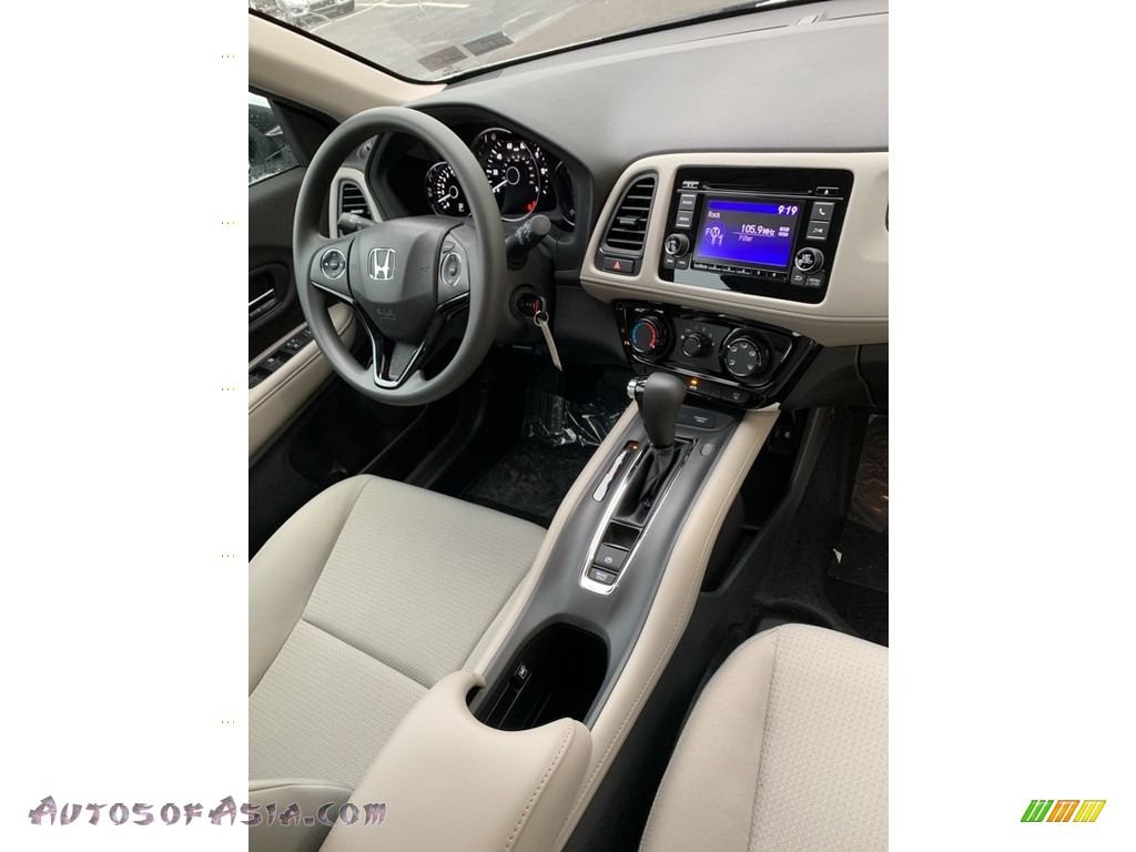 2019 HR-V LX AWD - Platinum White Pearl / Gray photo #28