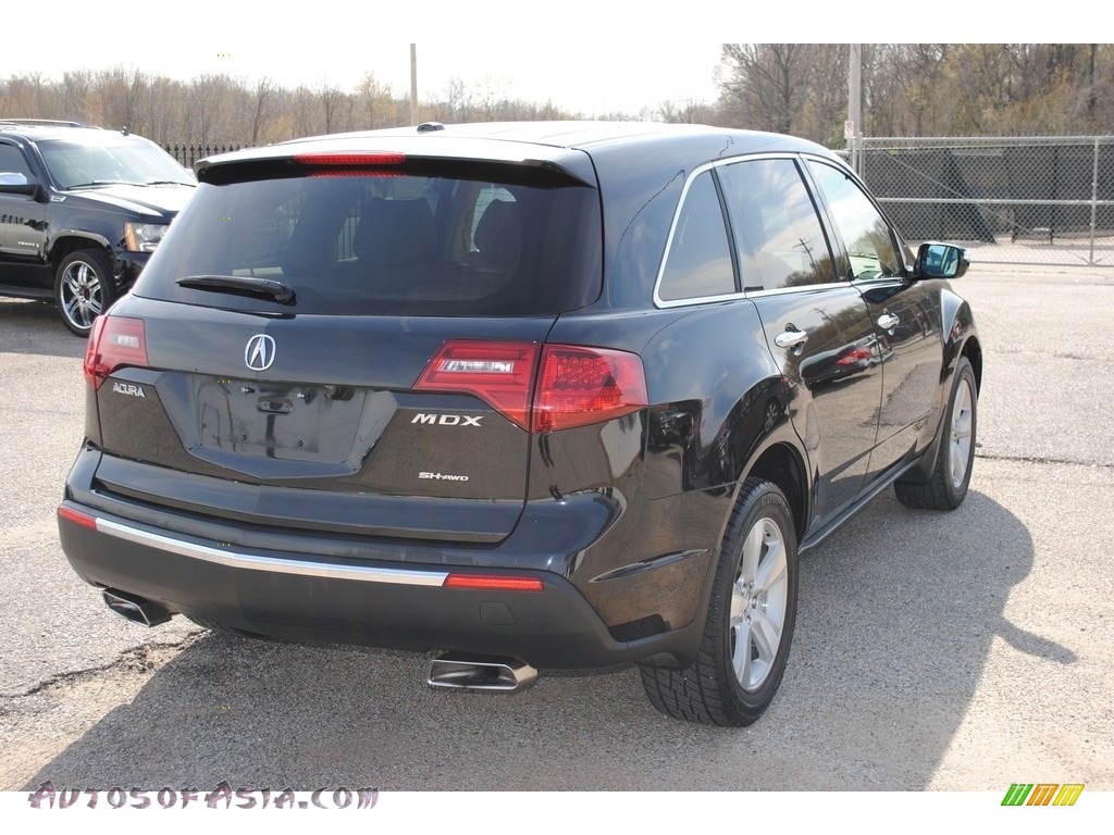 2010 MDX  - Crystal Black Pearl / Parchment photo #5