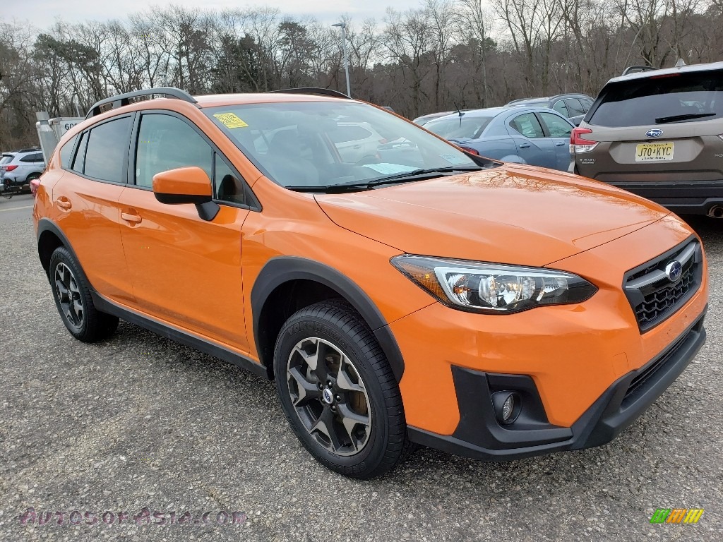 Sunshine Orange / Gray Subaru Crosstrek 2.0i Premium
