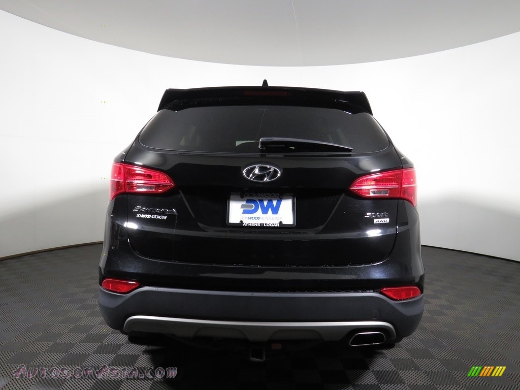 2015 Santa Fe Sport 2.4 AWD - Twilight Black / Gray photo #7