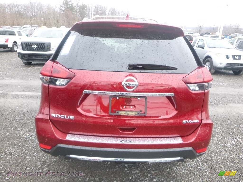 2019 Rogue SV AWD - Scarlet Ember / Charcoal photo #5