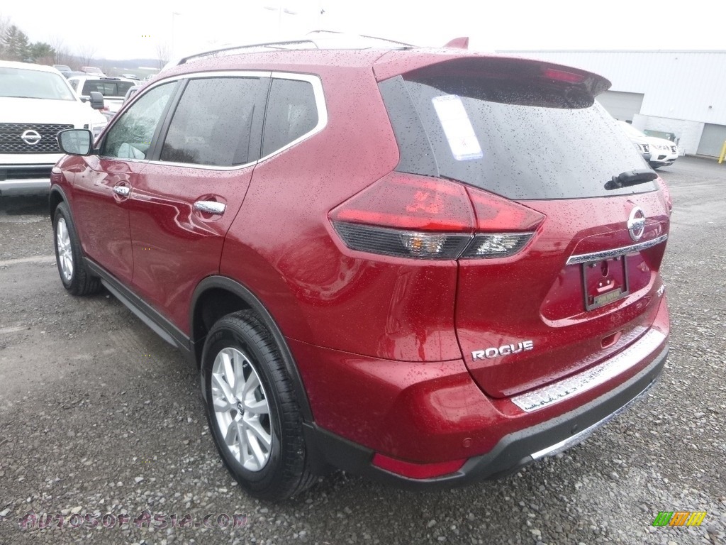 2019 Rogue SV AWD - Scarlet Ember / Charcoal photo #6