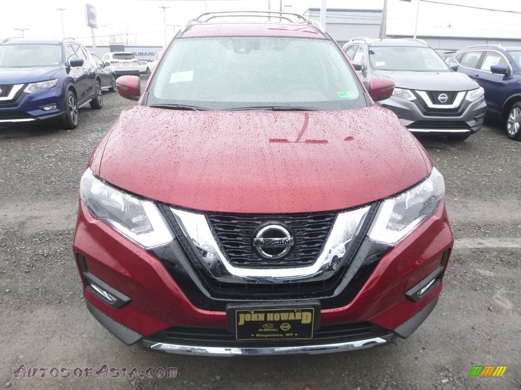 2019 Rogue SV AWD - Scarlet Ember / Charcoal photo #9