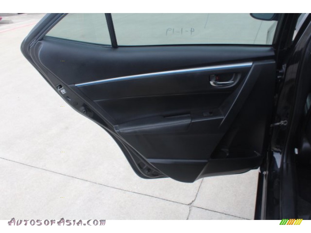 2014 Corolla S - Black Sand Pearl / Black photo #17