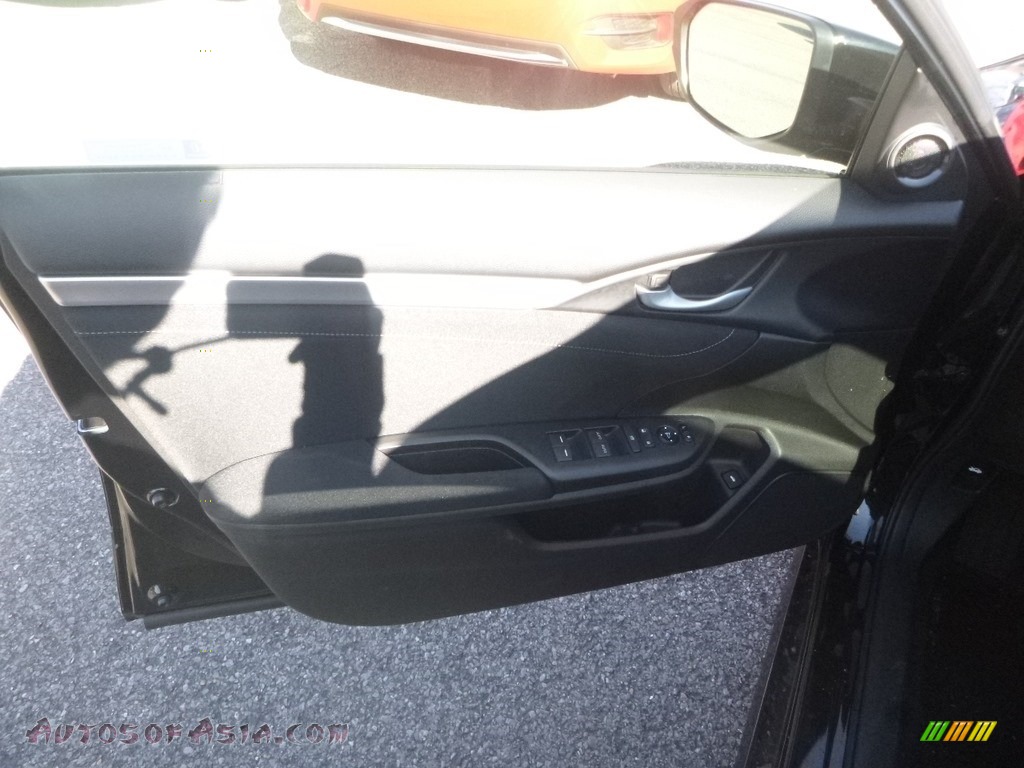 2019 Civic EX Sedan - Crystal Black Pearl / Black photo #11