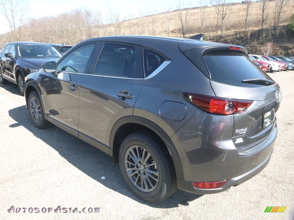 2019 CX-5 Touring AWD - Machine Gray Metallic / Black photo #6