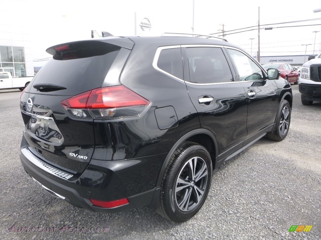 2019 Rogue SV AWD - Magnetic Black / Charcoal photo #4