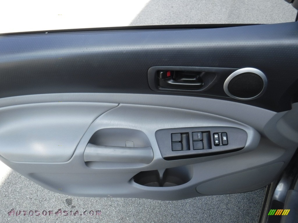 2015 Tacoma V6 Double Cab 4x4 - Magnetic Gray Metallic / Graphite photo #14