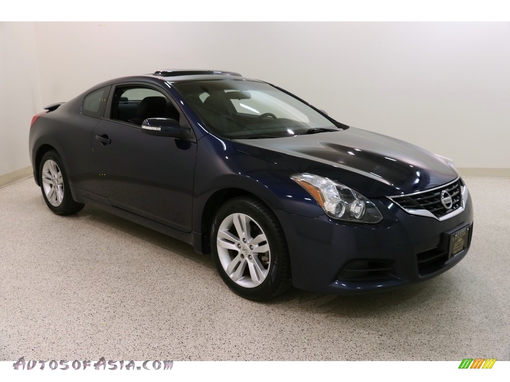 2010 Altima 2.5 S Coupe - Navy Blue / Charcoal photo #1