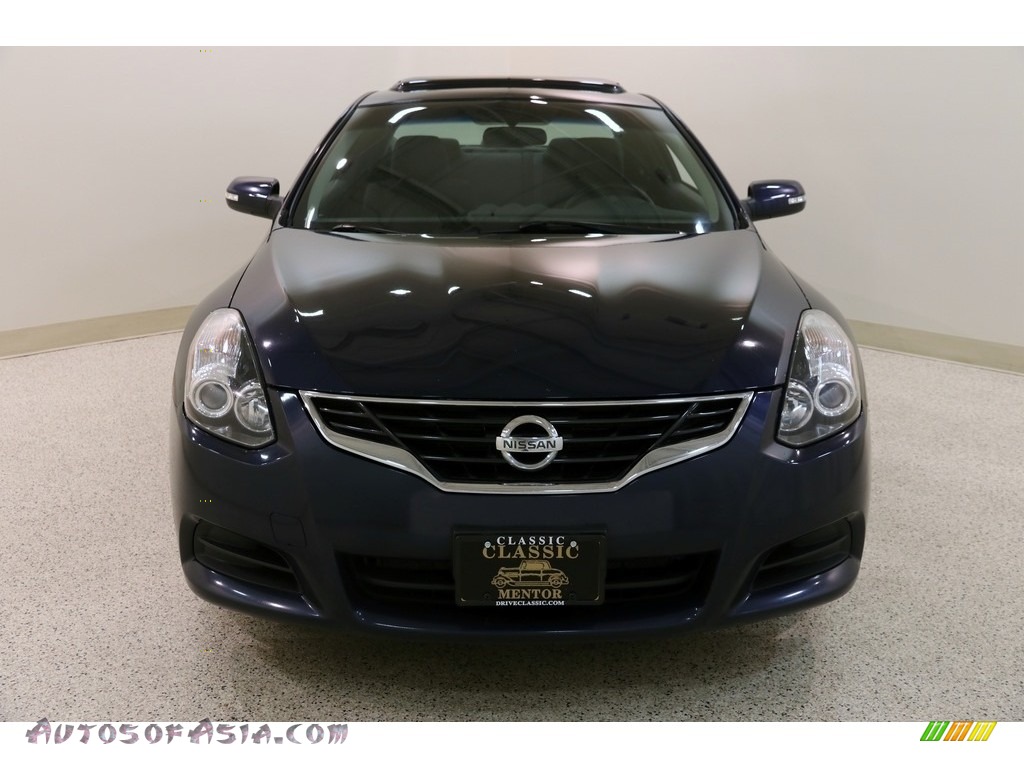 2010 Altima 2.5 S Coupe - Navy Blue / Charcoal photo #2