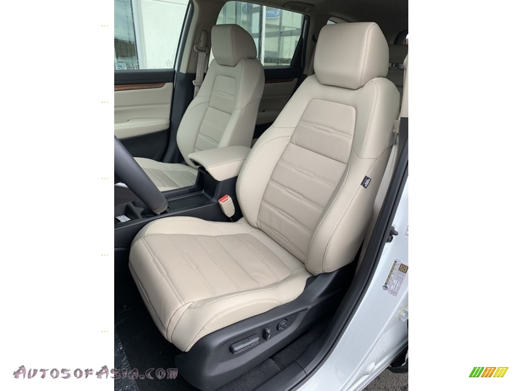 2019 CR-V EX-L AWD - Platinum White Pearl / Gray photo #12