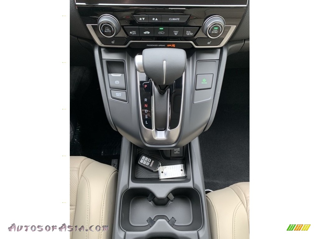 2019 CR-V EX-L AWD - Platinum White Pearl / Gray photo #37