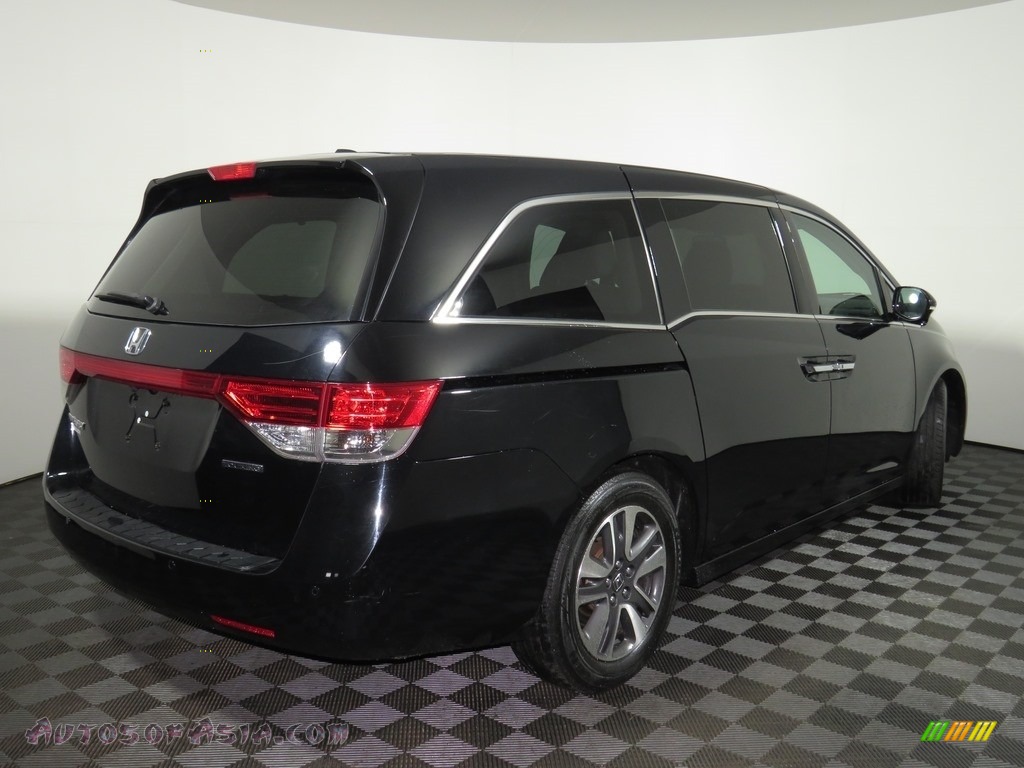2014 Odyssey Touring - Crystal Black Pearl / Gray photo #8