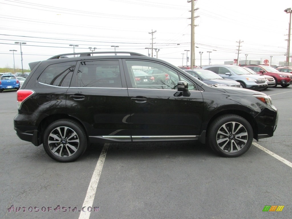 2018 Forester 2.0XT Touring - Crystal Black Silica / Brown photo #5