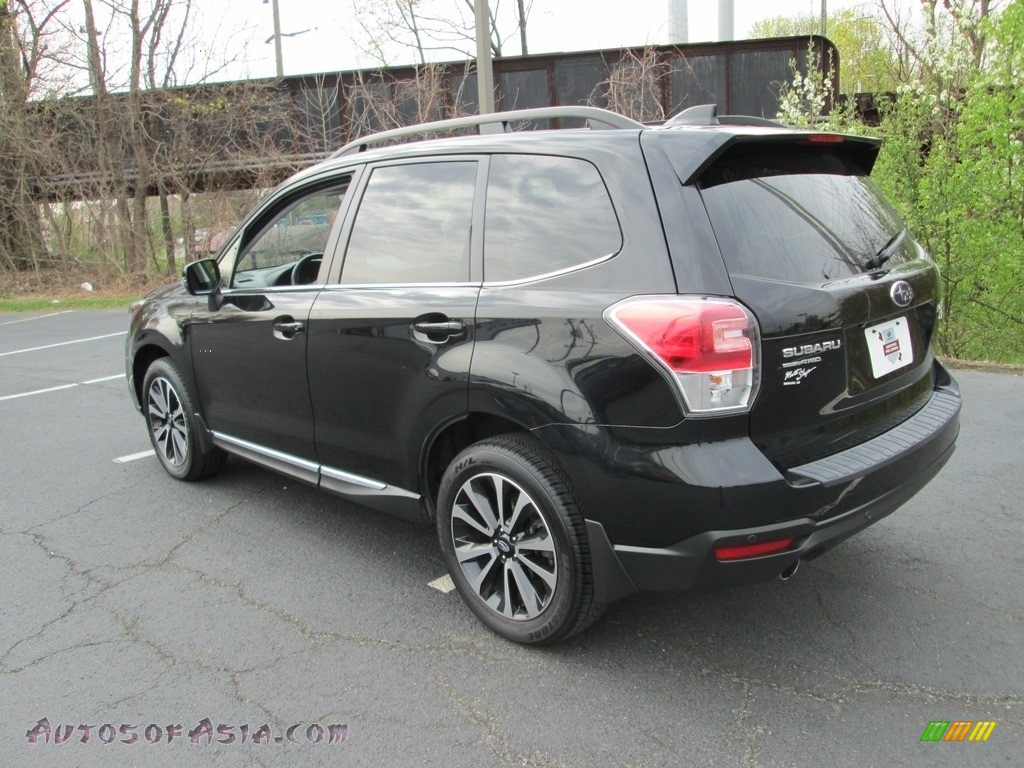 2018 Forester 2.0XT Touring - Crystal Black Silica / Brown photo #8