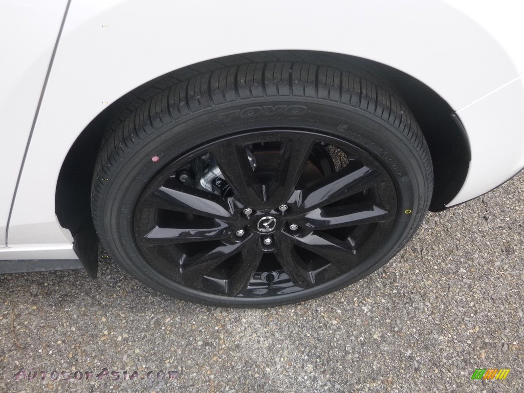 2019 MAZDA3 Hatchback Premium AWD - Snowflake White Pearl Mica / Black photo #7