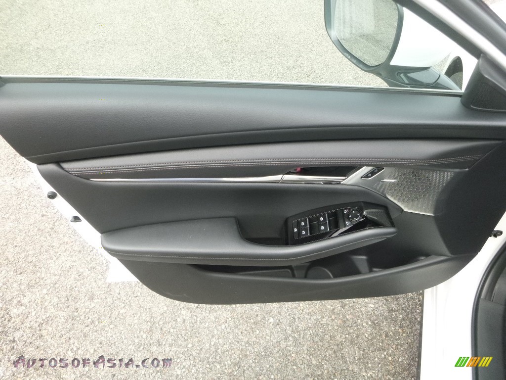 2019 MAZDA3 Hatchback Premium AWD - Snowflake White Pearl Mica / Black photo #10