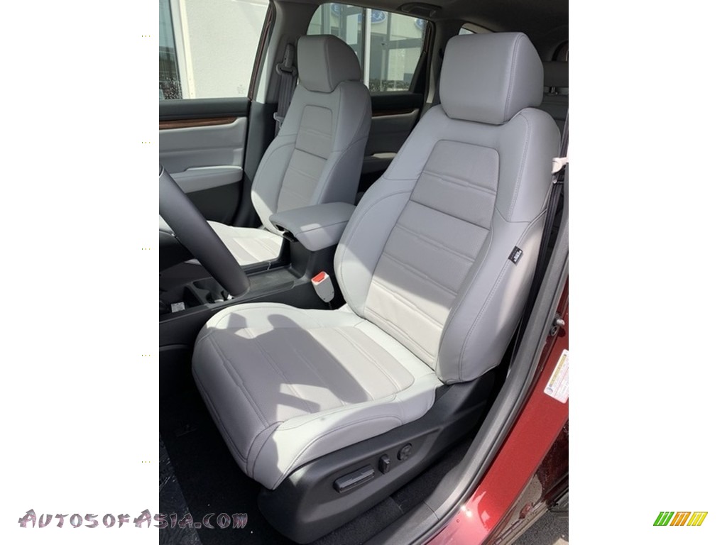 2019 CR-V EX-L AWD - Basque Red Pearl II / Gray photo #12