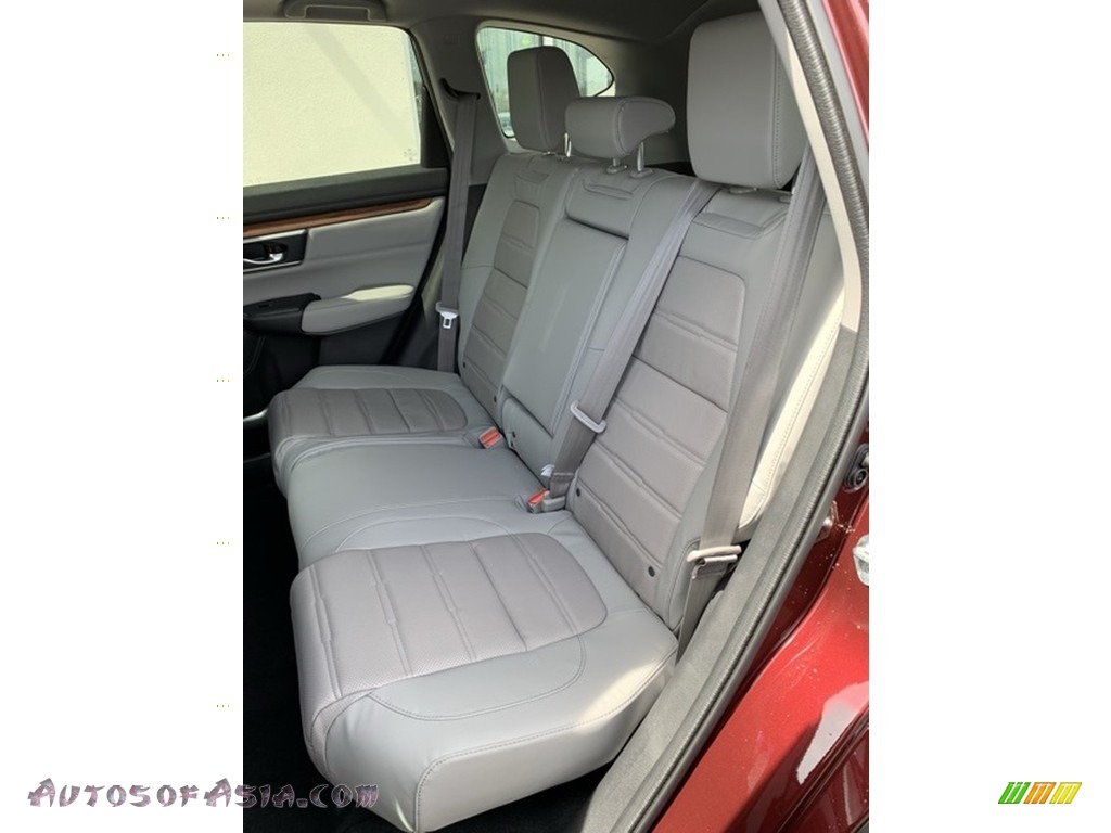 2019 CR-V EX-L AWD - Basque Red Pearl II / Gray photo #18