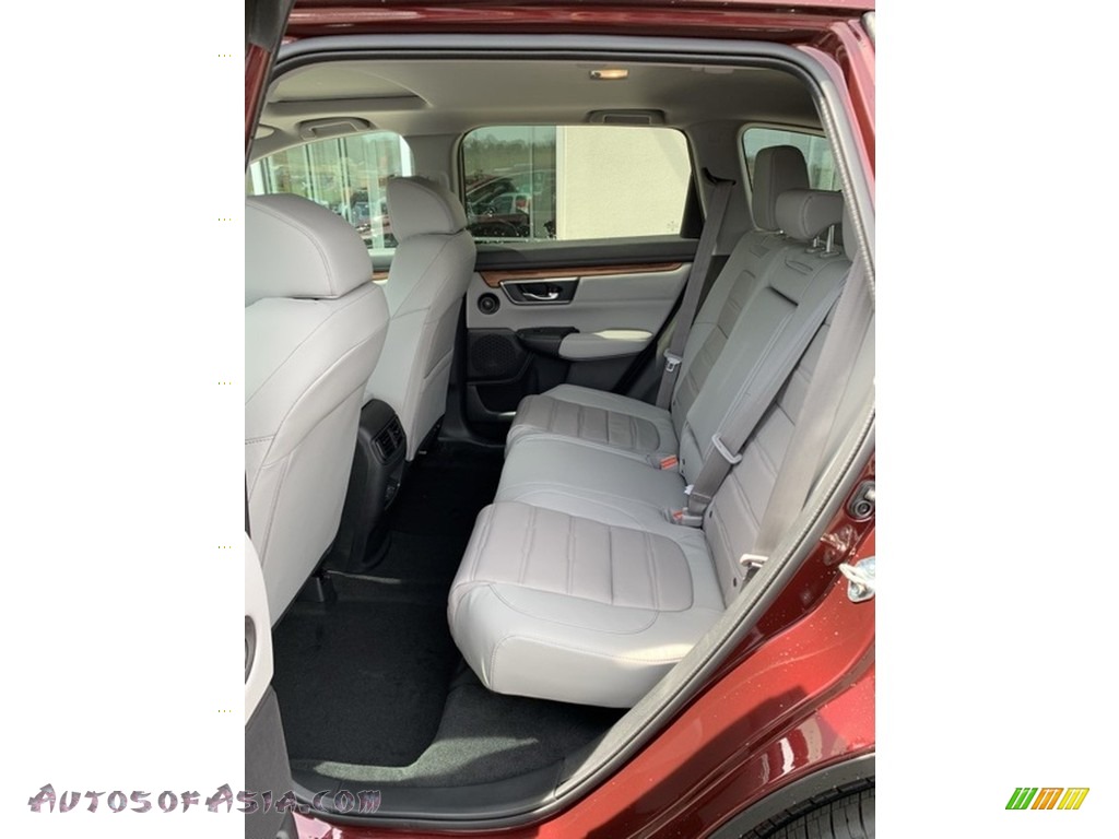 2019 CR-V EX-L AWD - Basque Red Pearl II / Gray photo #19