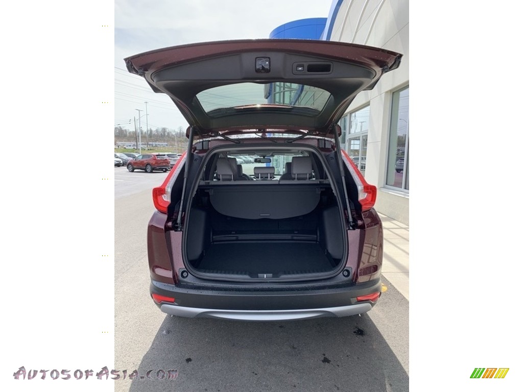 2019 CR-V EX-L AWD - Basque Red Pearl II / Gray photo #20