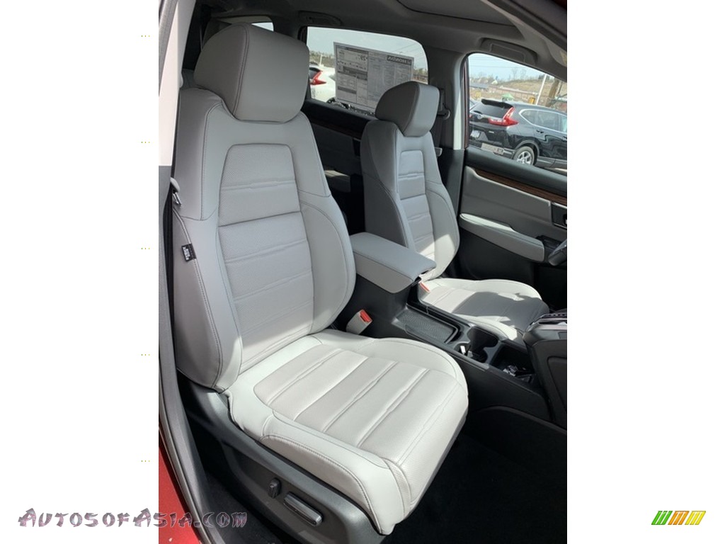 2019 CR-V EX-L AWD - Basque Red Pearl II / Gray photo #28