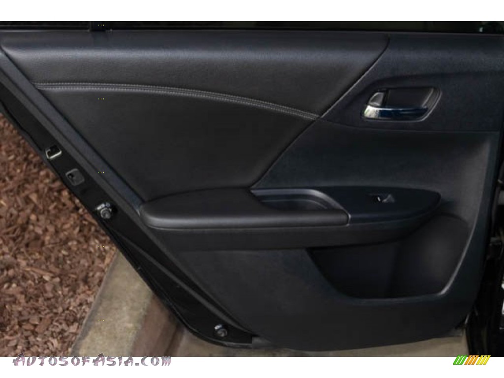 2016 Accord EX-L Sedan - Crystal Black Pearl / Black photo #31
