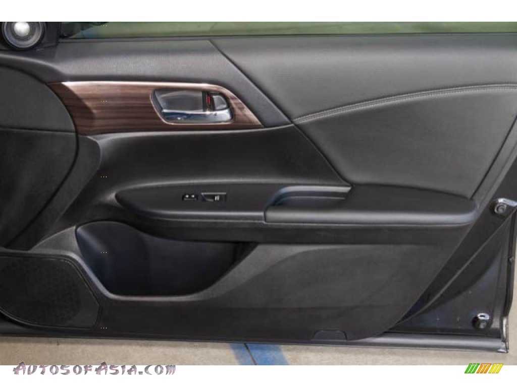 2016 Accord EX-L Sedan - Crystal Black Pearl / Black photo #33