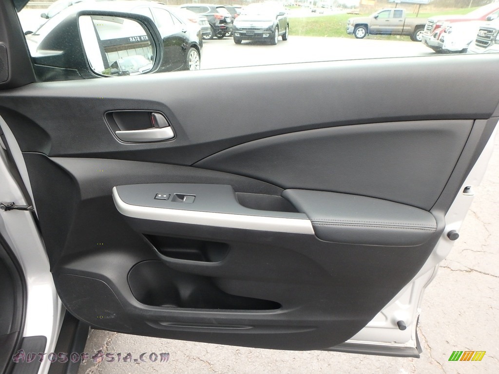 2012 CR-V EX-L 4WD - Alabaster Silver Metallic / Black photo #7