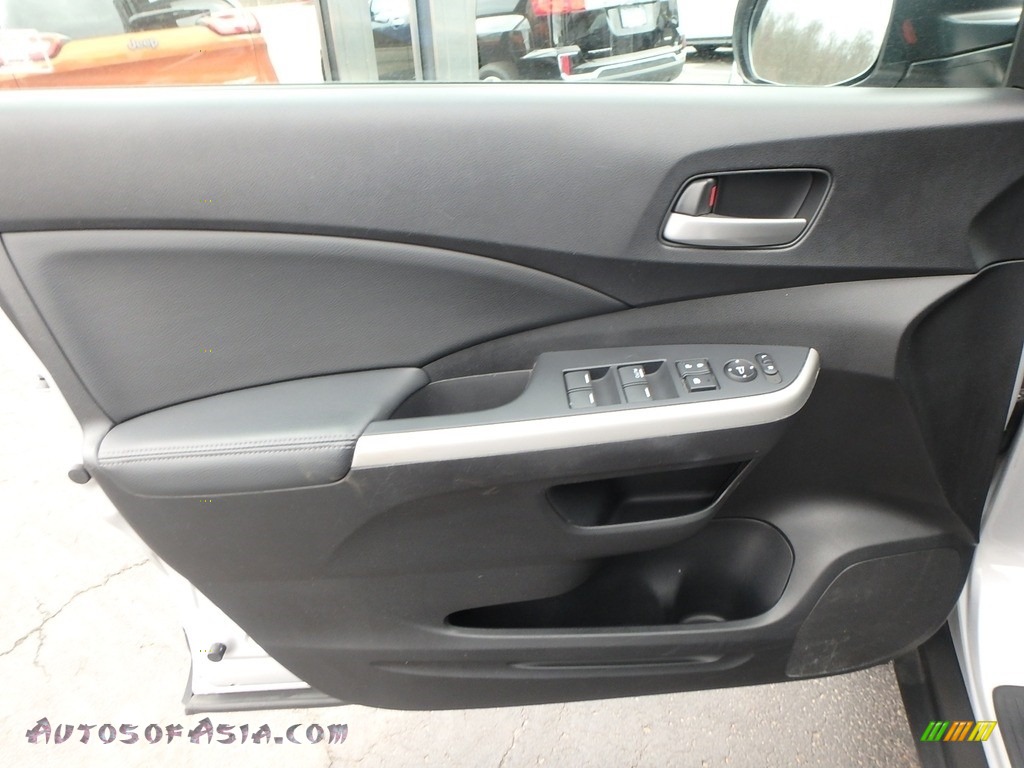 2012 CR-V EX-L 4WD - Alabaster Silver Metallic / Black photo #19
