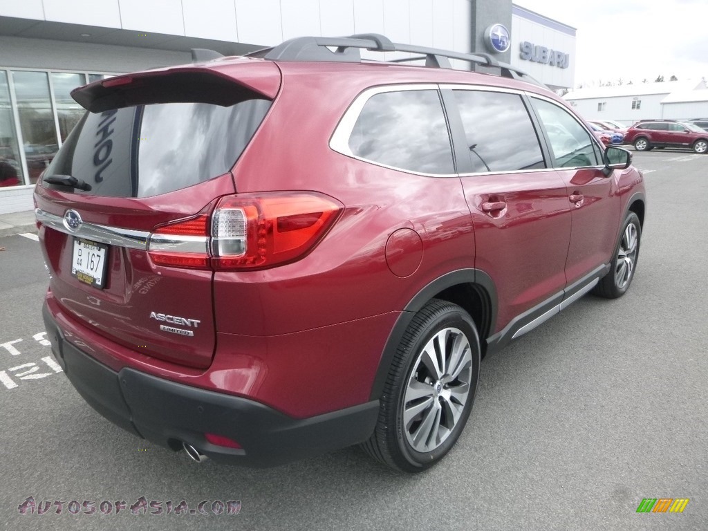 2019 Ascent Limited - Crimson Red Pearl / Warm Ivory photo #4