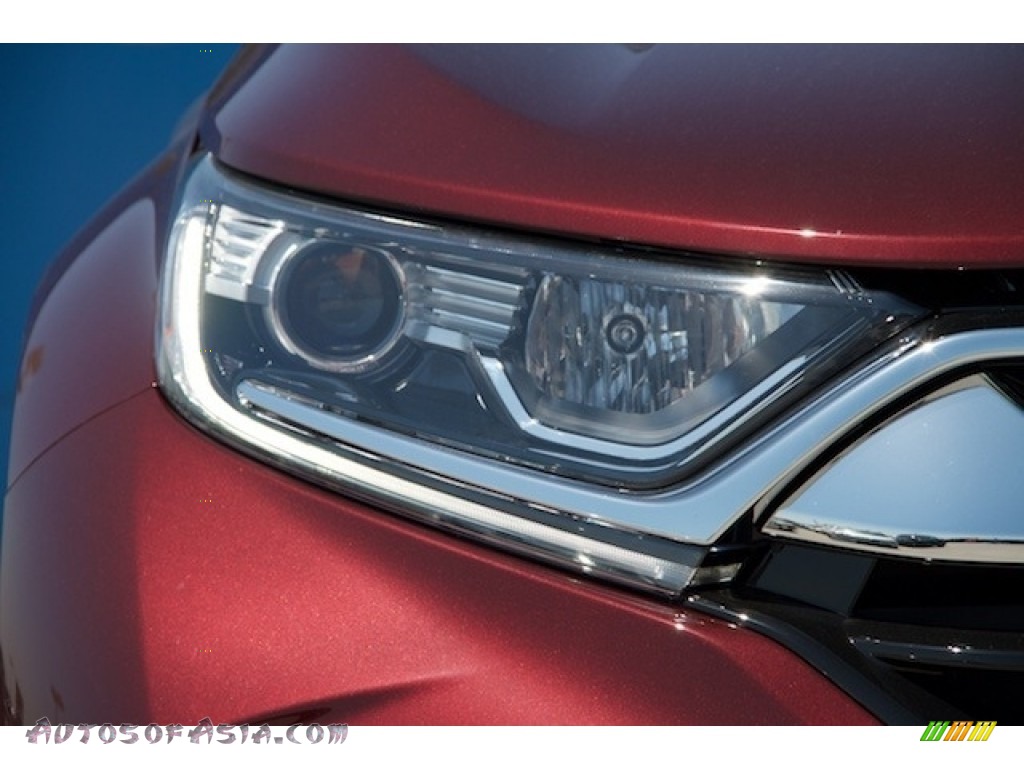 2019 CR-V LX - Basque Red Pearl II / Gray photo #4
