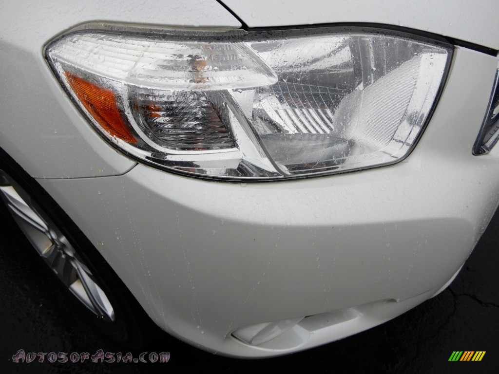 2008 Highlander Limited 4WD - Blizzard White Pearl / Ash Gray photo #14