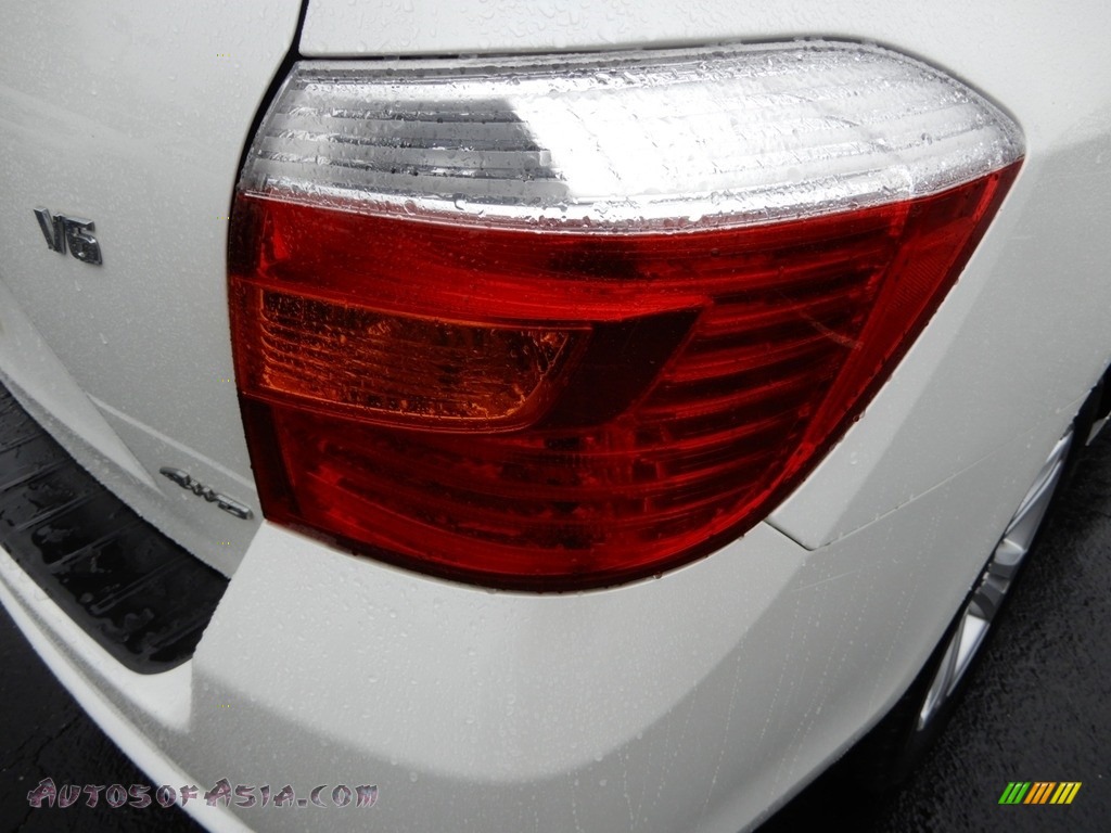 2008 Highlander Limited 4WD - Blizzard White Pearl / Ash Gray photo #15